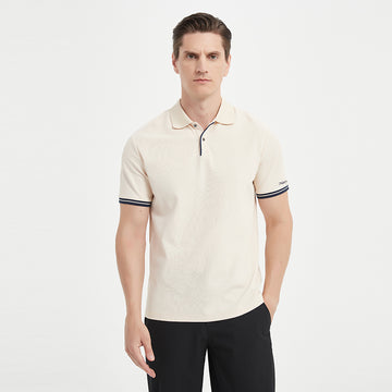Emberlyn  Premium Men's Golf Polo – Ice Silk Fabric, Tailored Fit, Elegant & Breathable